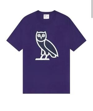 OVO x NFL Super Bowl 2024 T Shirt XL Purple